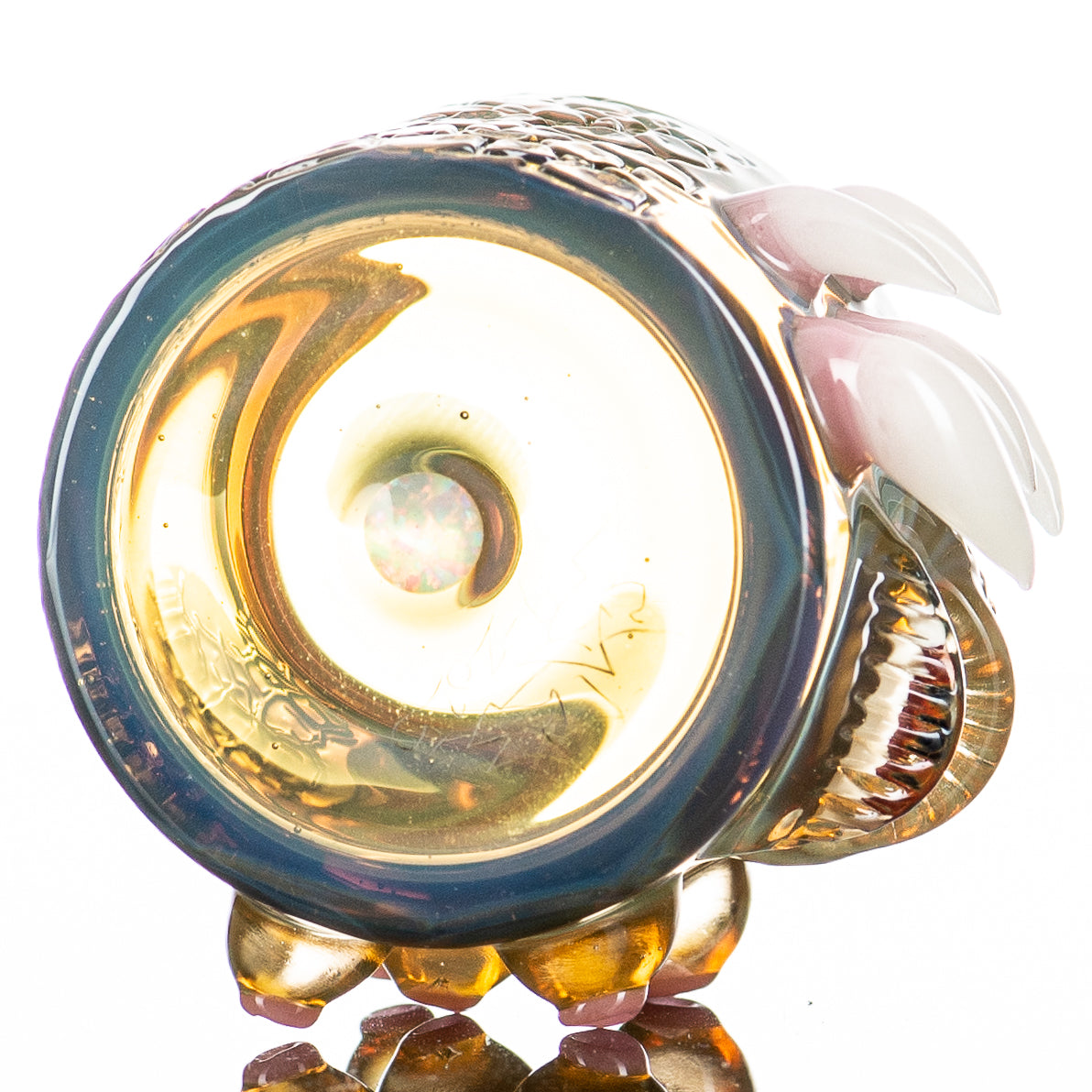 Silver Amber, Serum CFL Glass Baller Jar X Salt