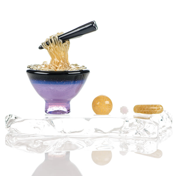 #3 Noodle Slurper Set Dojo Glass - Smoke ATX