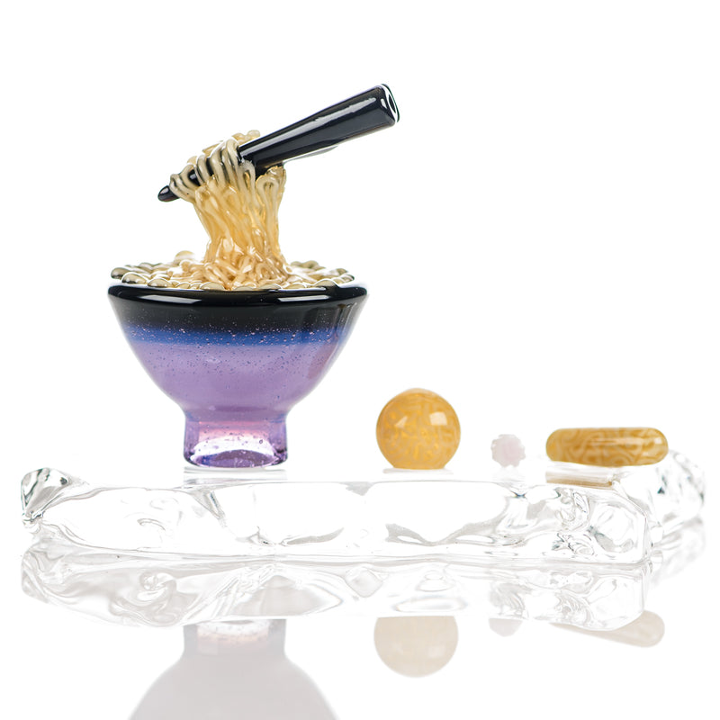 #3 Noodle Slurper Set Dojo Glass