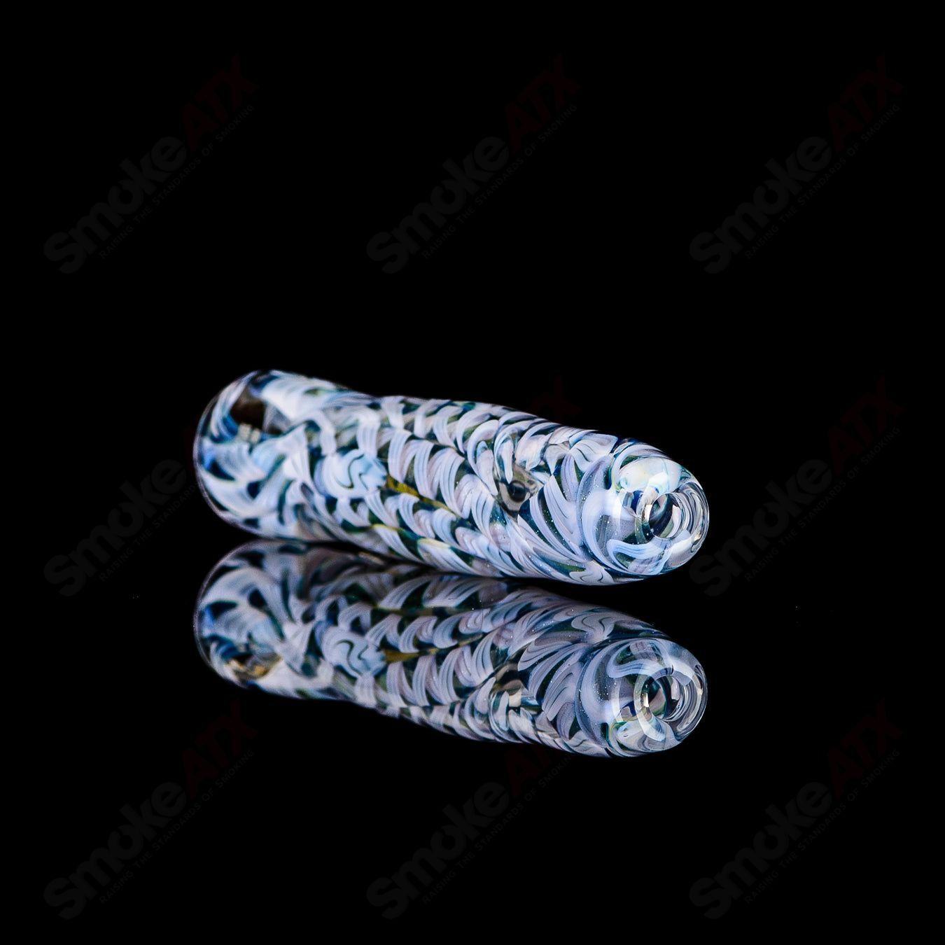 #8 I/O Worked Chillum Signed - JMK Glass - Smoke ATX