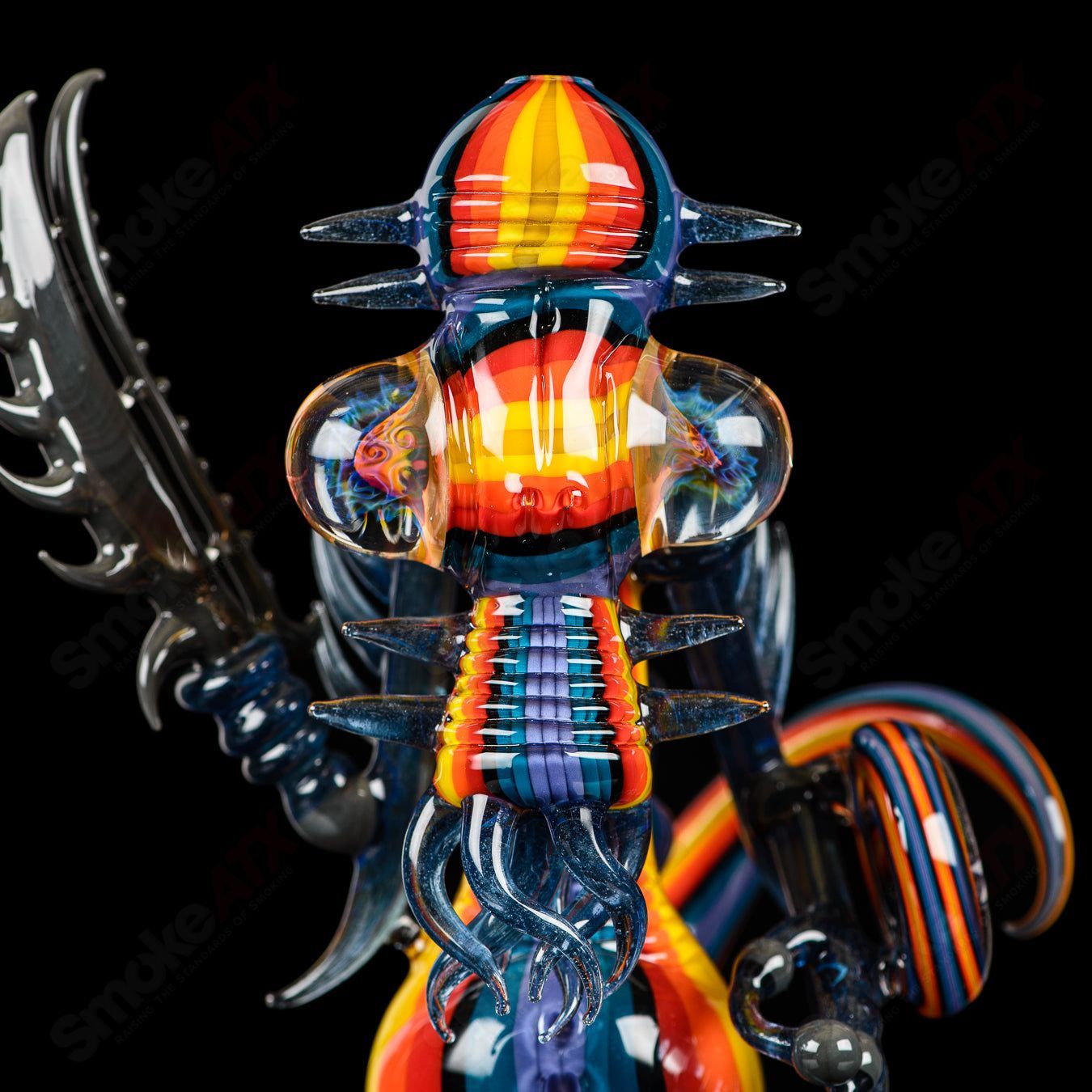 Alien Cthulhu Rig Freeek Glass - Smoke ATX