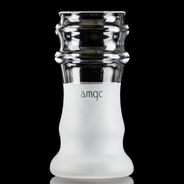 AMGC Frosted Craft Beer Glass Austin Made Glass - Smoke ATX