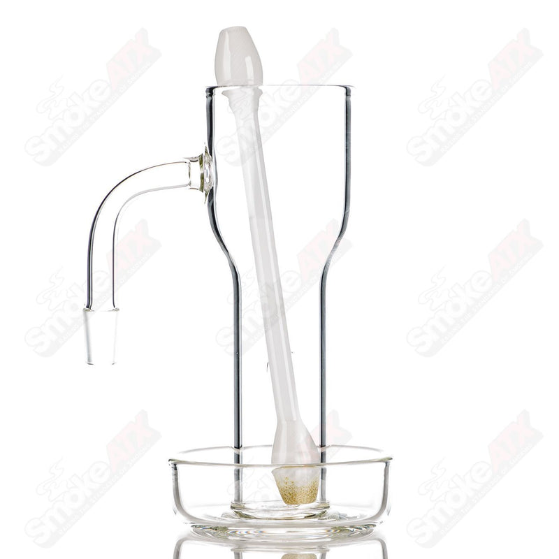 Clear Slurpin Mug w/ Q-Tip Straw Surf Rat Glass - Smoke ATX
