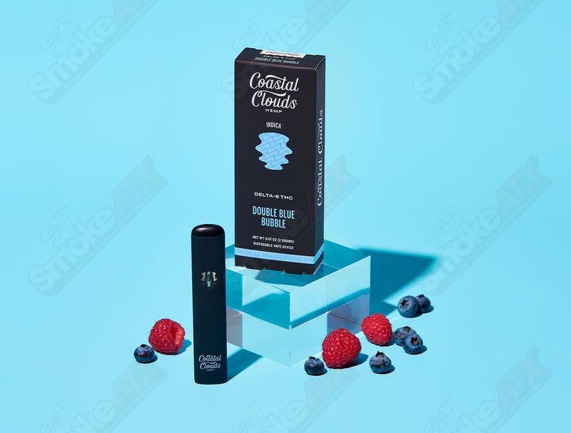 2g Double Blue Bubble D8 Disposable Coastal Clouds - Smoke ATX 