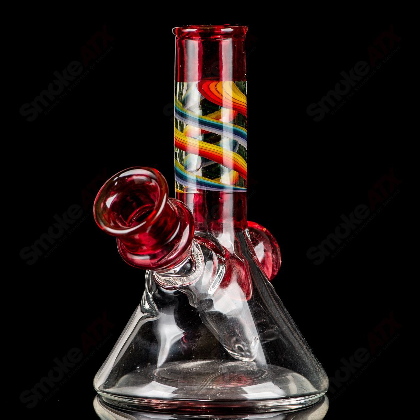 Illuminati Mini Beaker Lux Glass - Smoke ATX