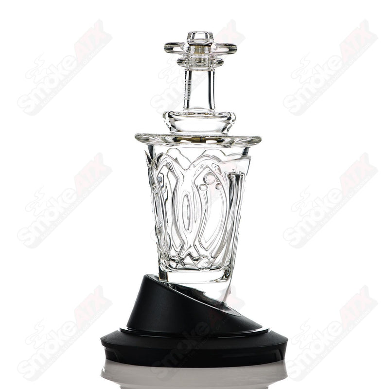 Clear Reverse Beaker Peak Pro Top Avant Garde Glass - Smoke ATX