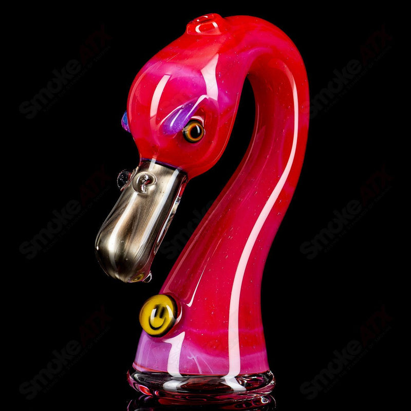 Flamingo Puffco Dry Top Burtoni Glass