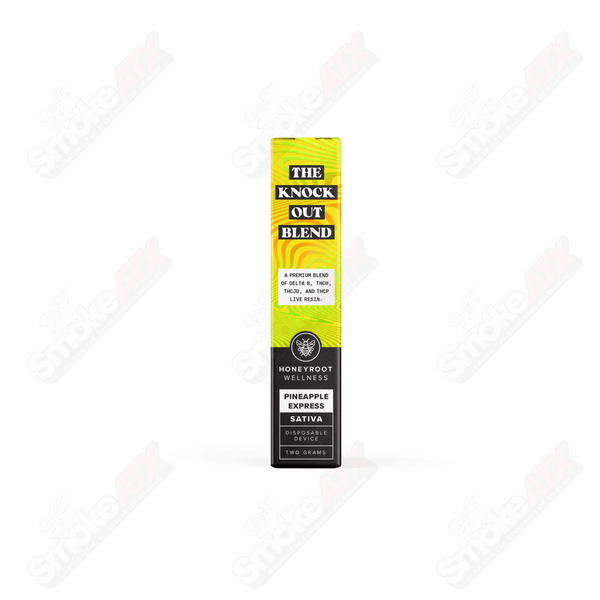 Pineapple Express 2g Knock Out Blend Honeyroot Disposable - Smoke ATX 