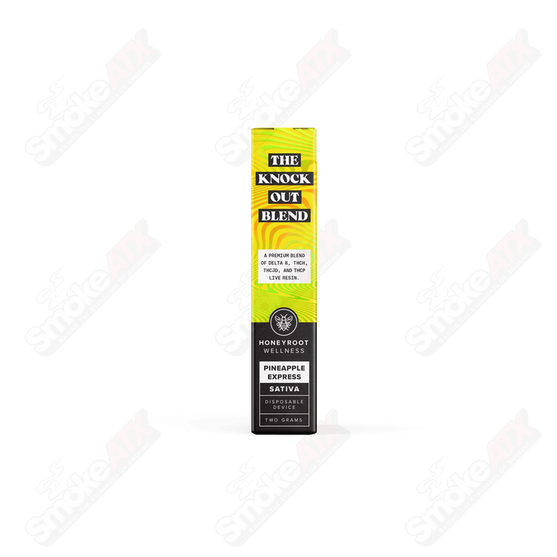 Pineapple Express 2g Knock Out Blend Honeyroot Disposable - Smoke ATX 