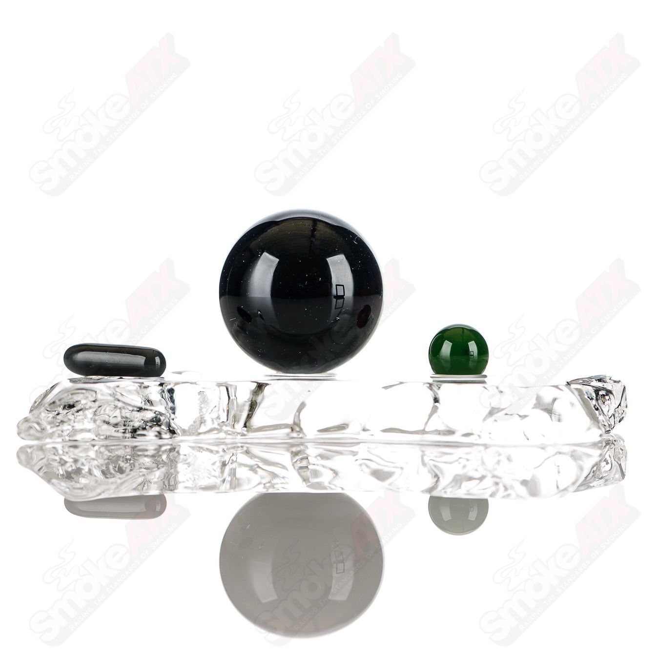 #3 Mountain Slurper Marble JH Glassworks - Smoke ATX