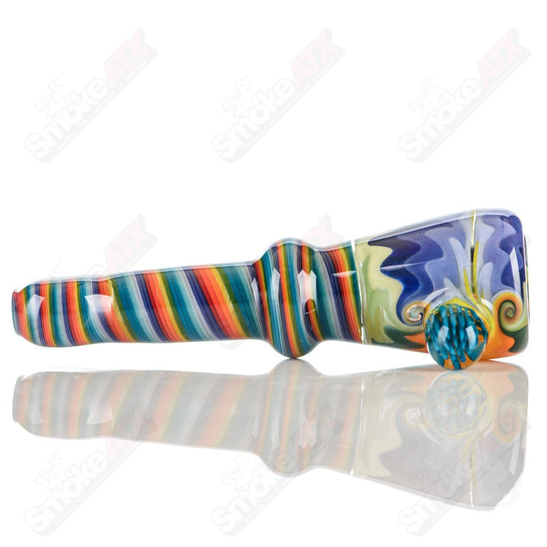 #16 Wig Wag Chillum Katy Wright Glass - Smoke ATX