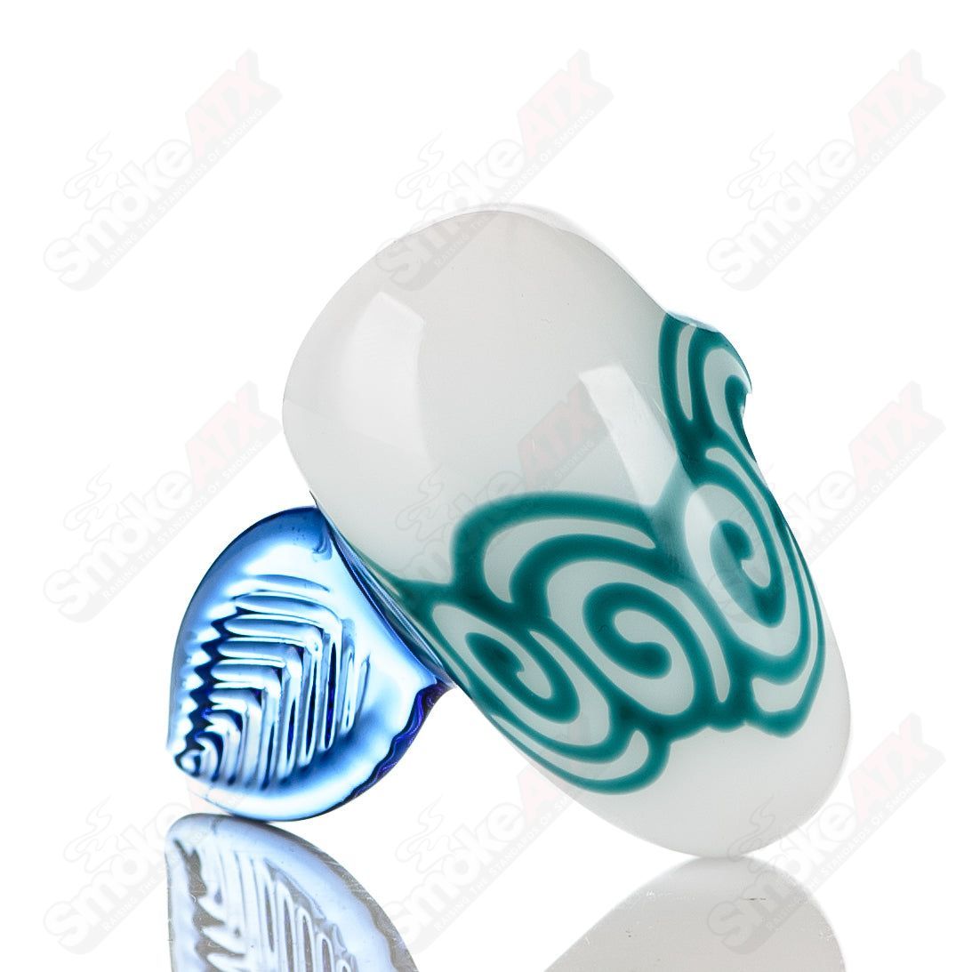 #1 Full Gandalf Dry Pipe Logan Ryan Glass - Smoke ATX
