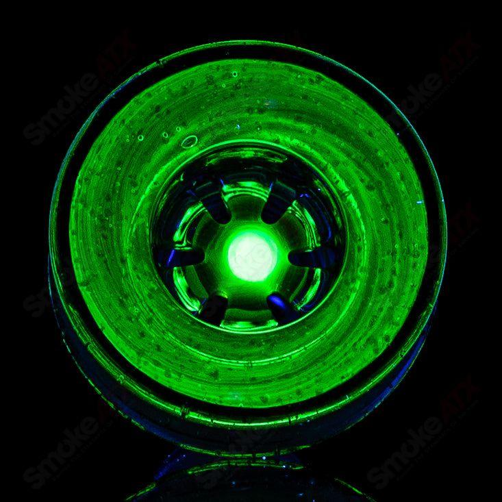 #6 19mm UV Color Elements Multi Hole Bowl Mobius - Smoke ATX