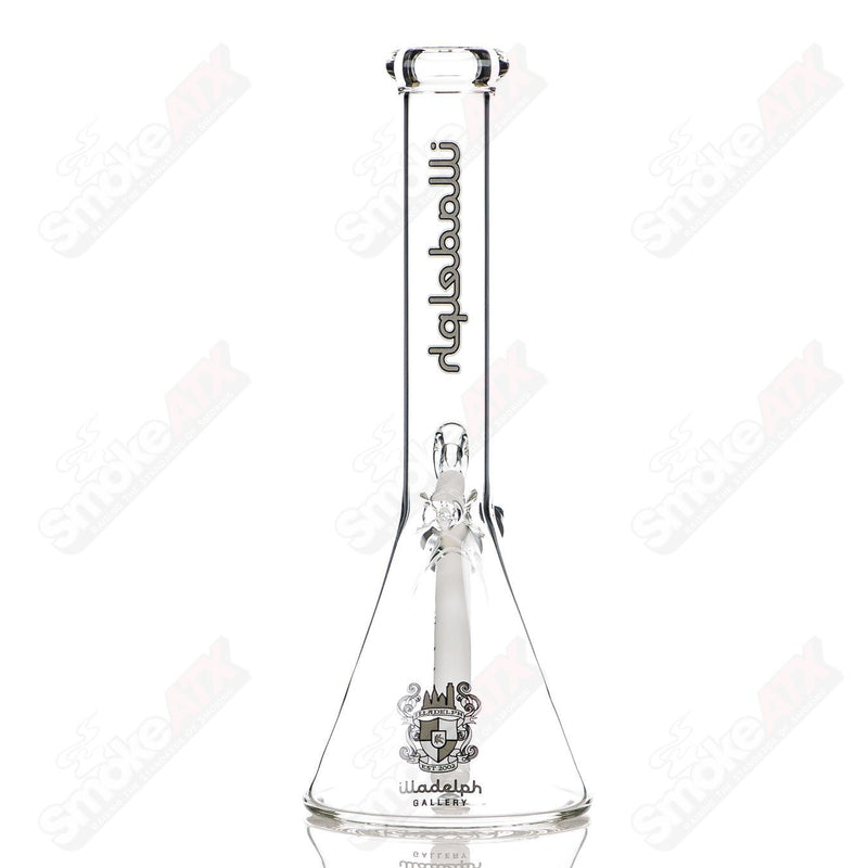 12" 5mm (Gray) Mini Beaker Illadelph - Smoke ATX