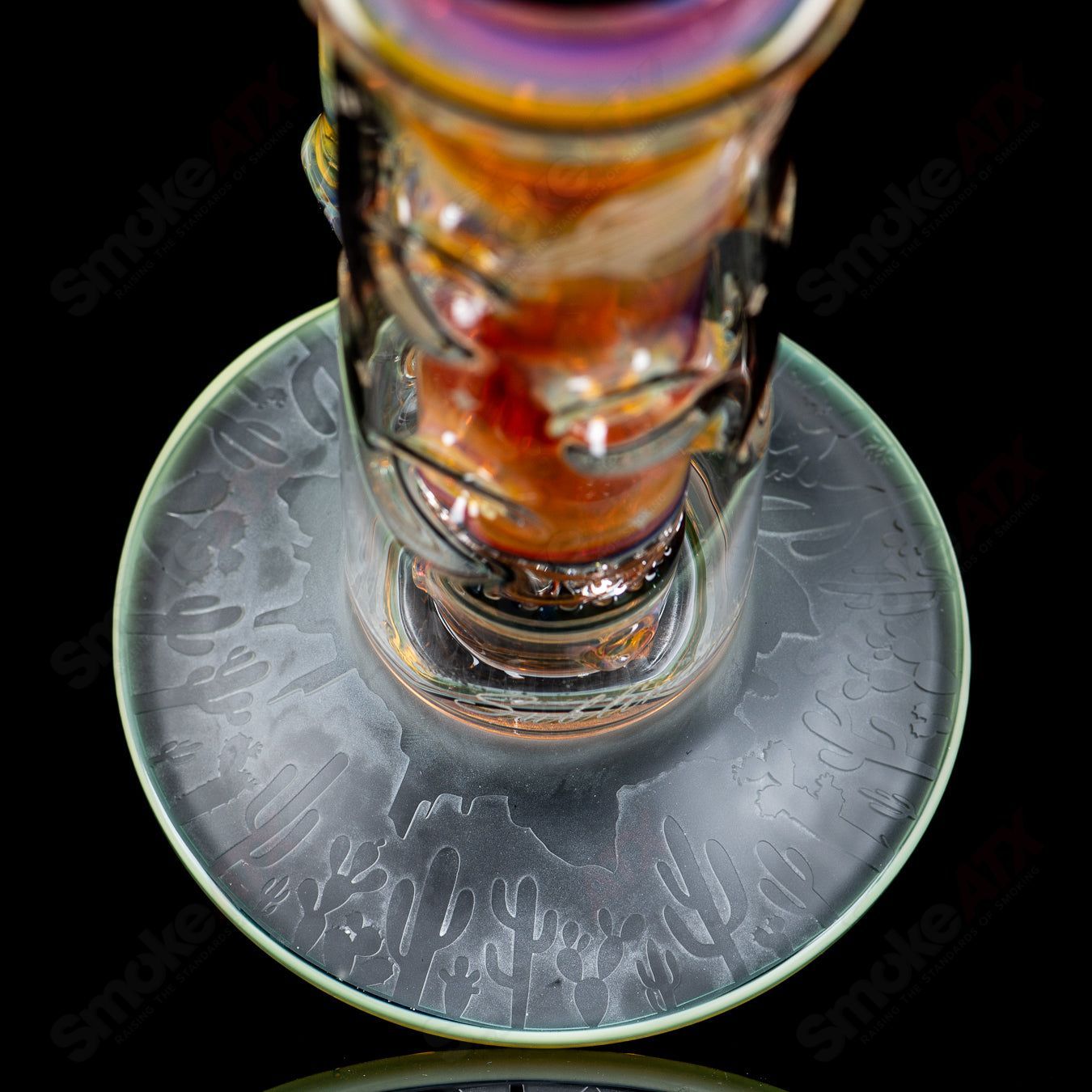 Fab In-Cycler Tube by Subliminal Glass - Smoke ATX 