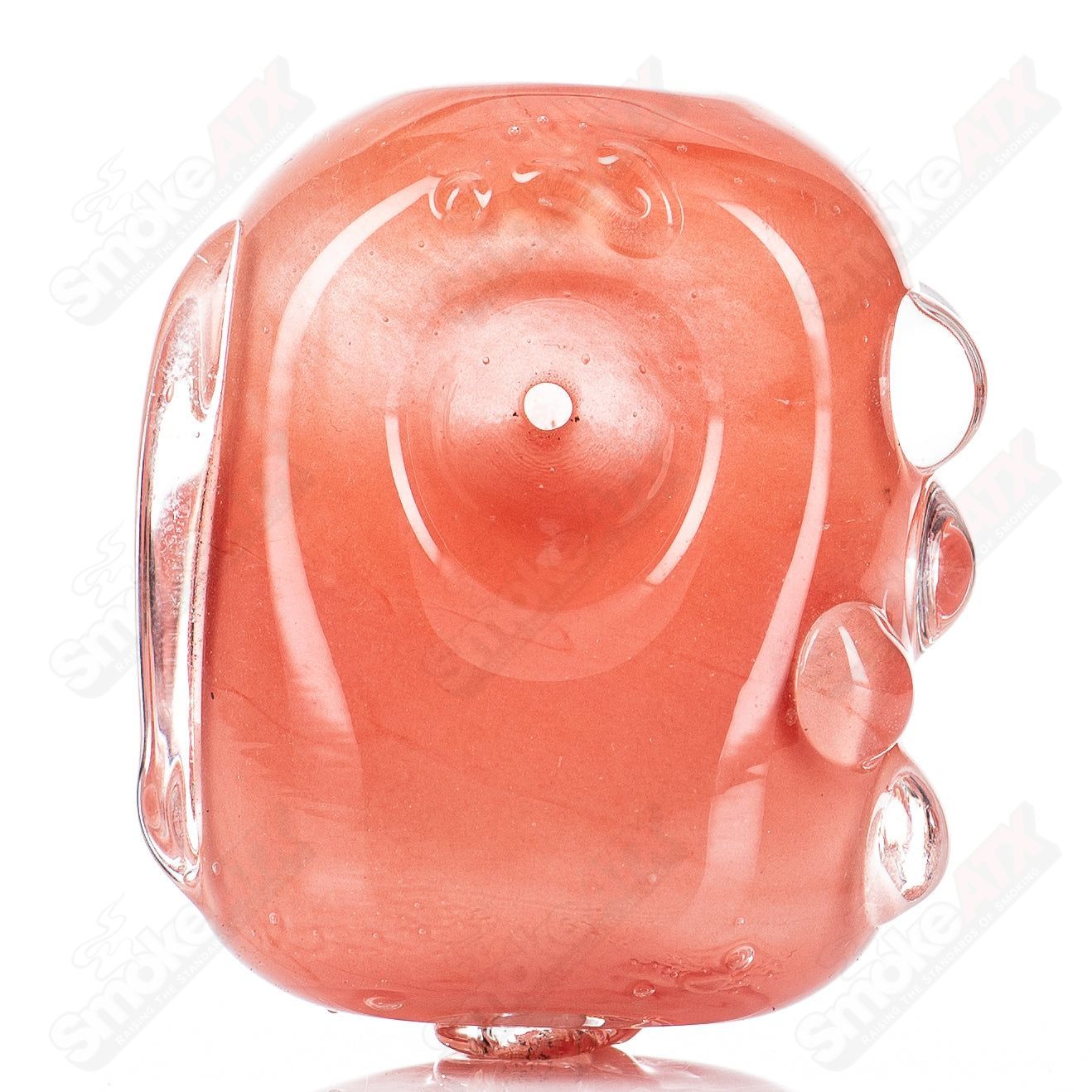 Fat Bean Pipe (Guava) Glass by Nobody - Smoke ATX