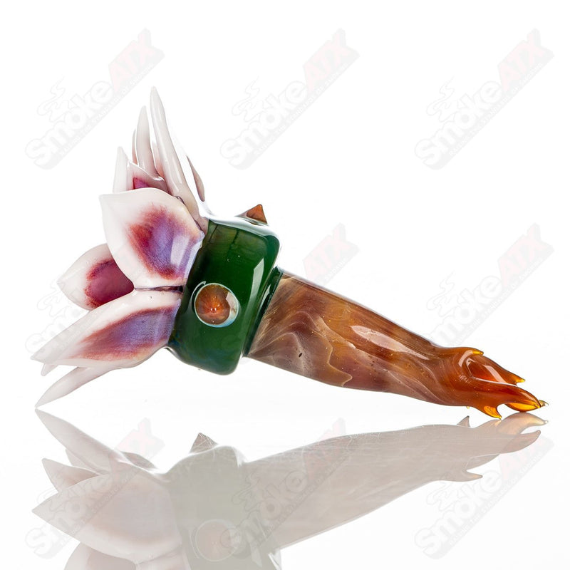 750ml Cactus Decanter w/ Flower Stopper Unparalleled Glass - Smoke ATX