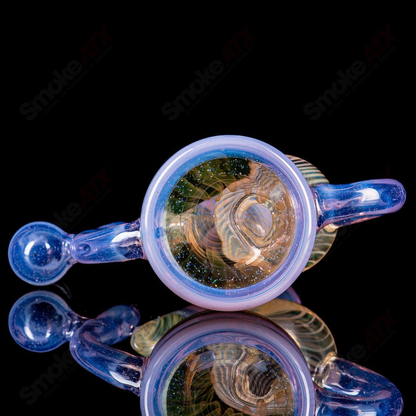 Pink Slime & Fume Recycler by King Leo Glass - Smoke ATX 