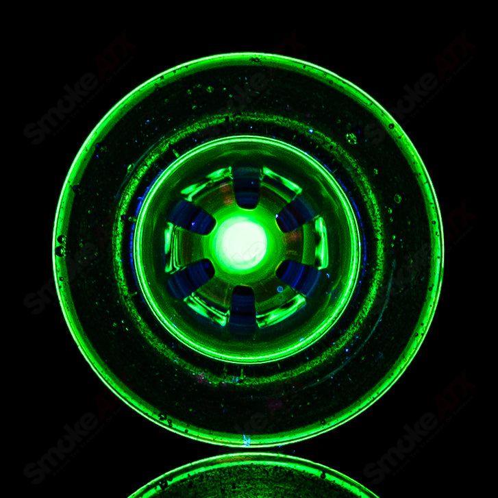 #2 14mm UV Color Elements Multi Hole Bowl Mobius - Smoke ATX
