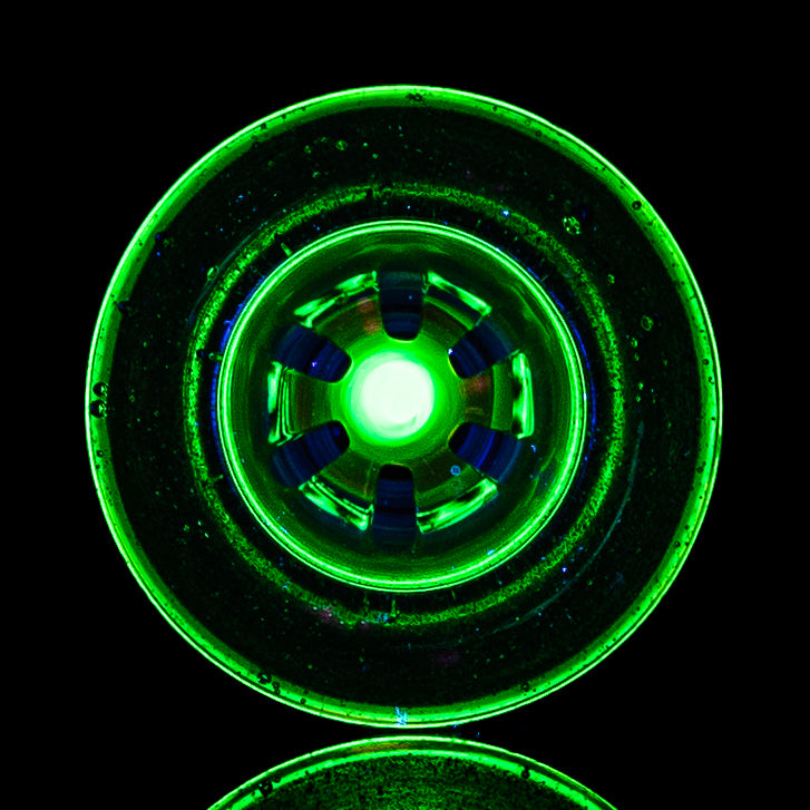 #2 14mm UV Color Elements Multi Hole Bowl Mobius