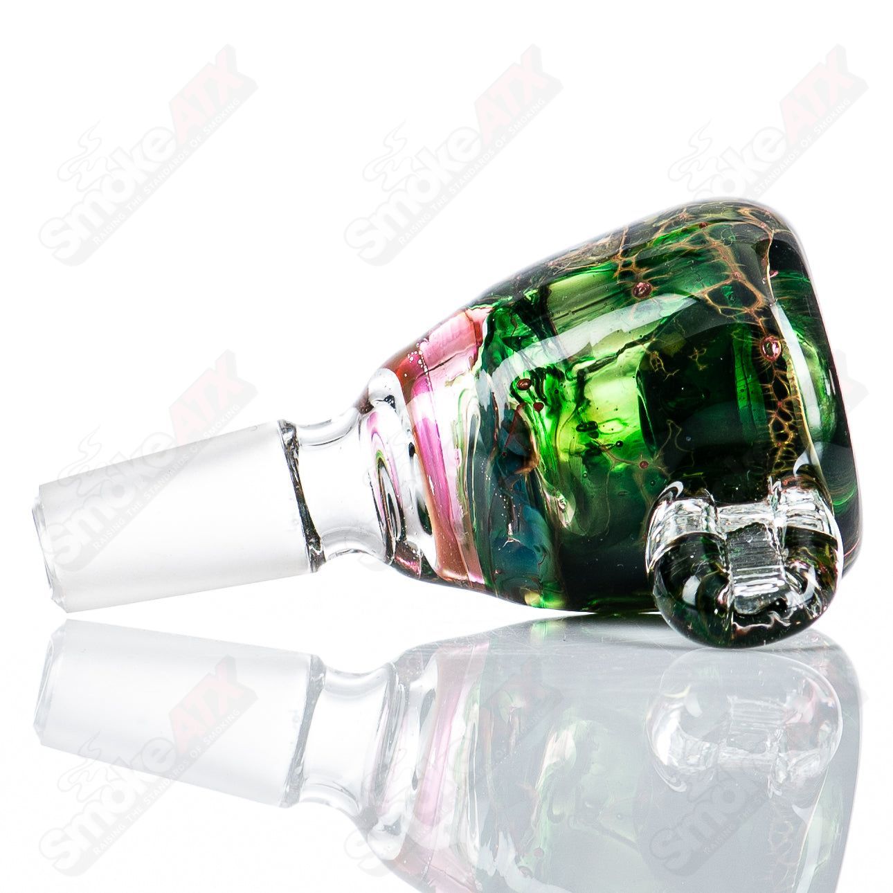 #4 14mm Slide Glass by Nobody - Smoke ATX 
