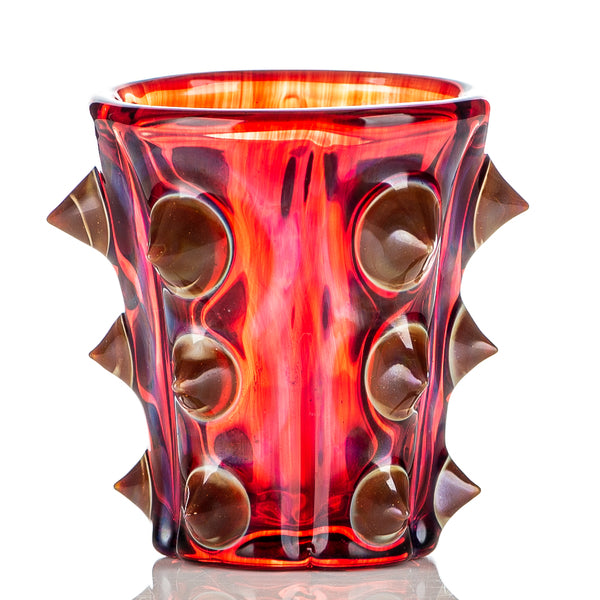 Cactus Shot Glass (Red) Unparalleled Glass - Smoke ATX