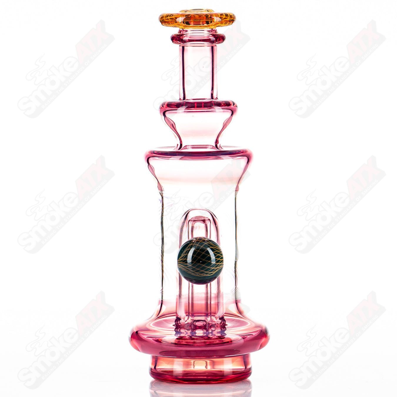 Telemagenta Puffco Water Top by Gatez Glass - Smoke ATX 
