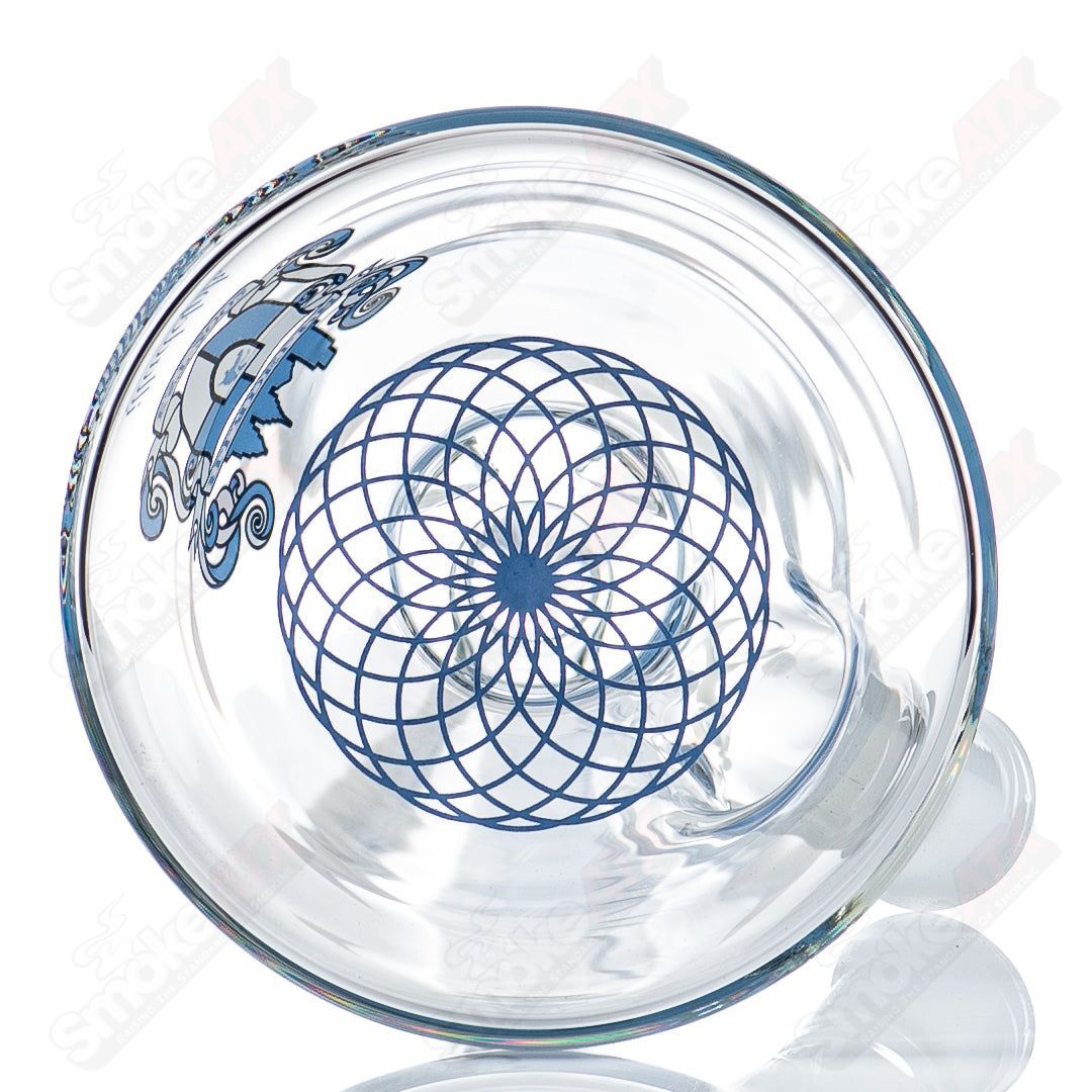 19" (Blue) Signature Series Medium Beaker Illadelph - Smoke ATX 