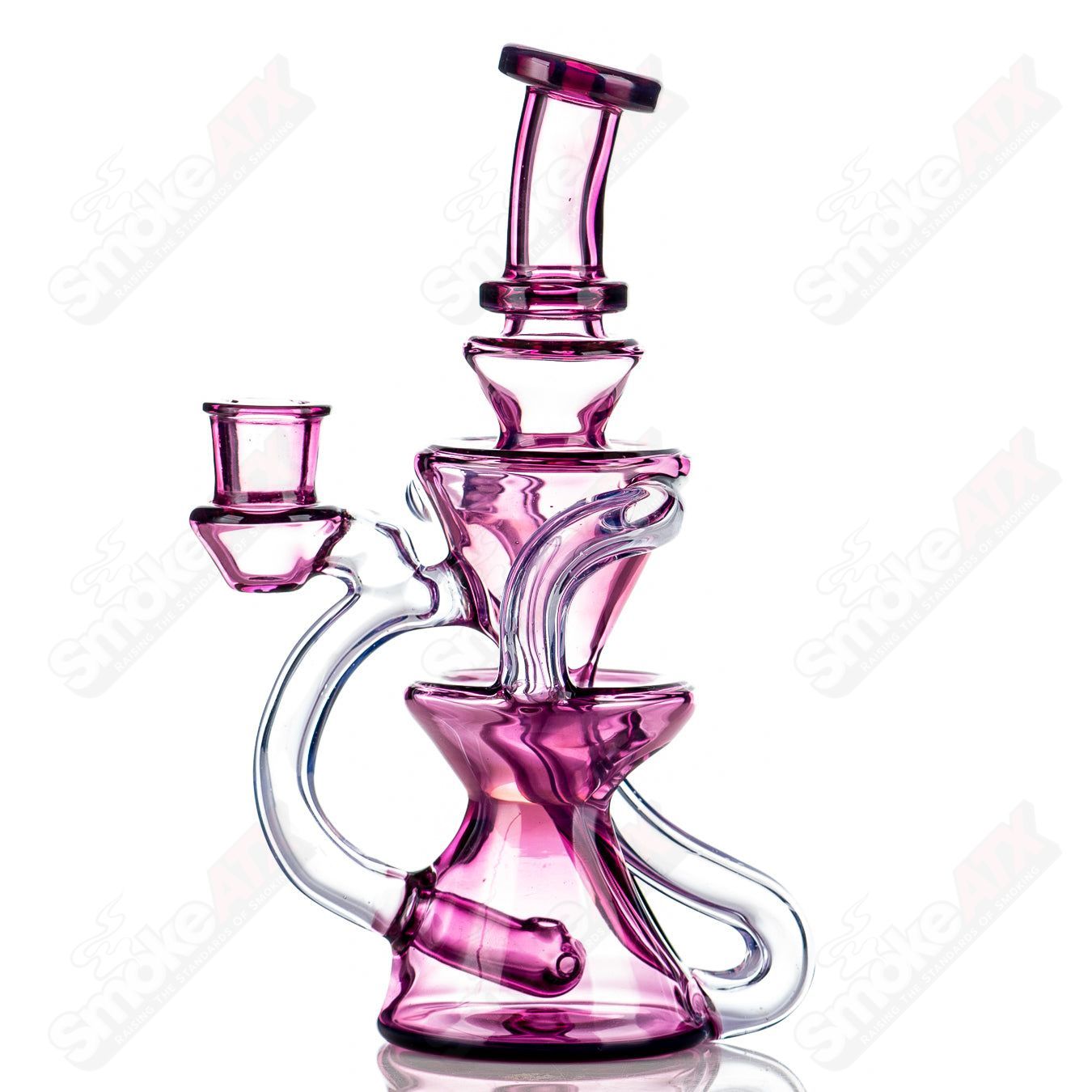#2 Mini Two & Through Recycler Captn Chronic - Smoke ATX