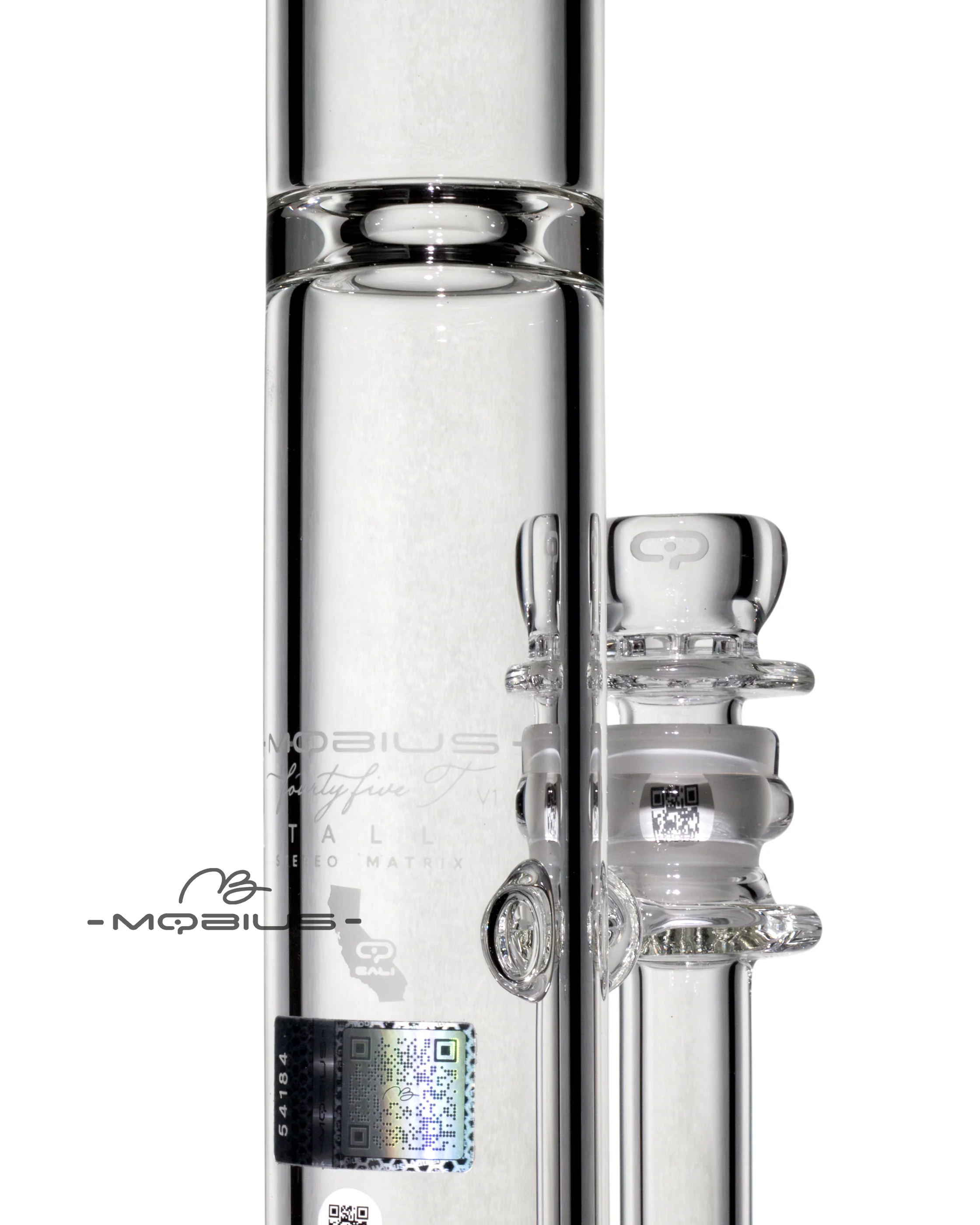 45T Tall Stereo Matrix V1 Clear Mobius