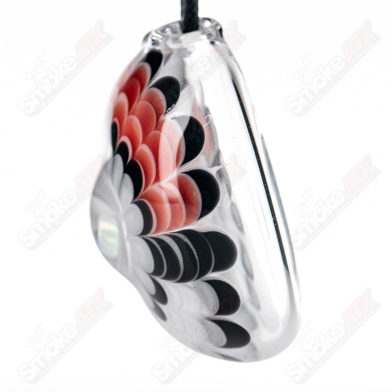 Focused Fire Dot Stack Pokeball Pendant - Smoke ATX