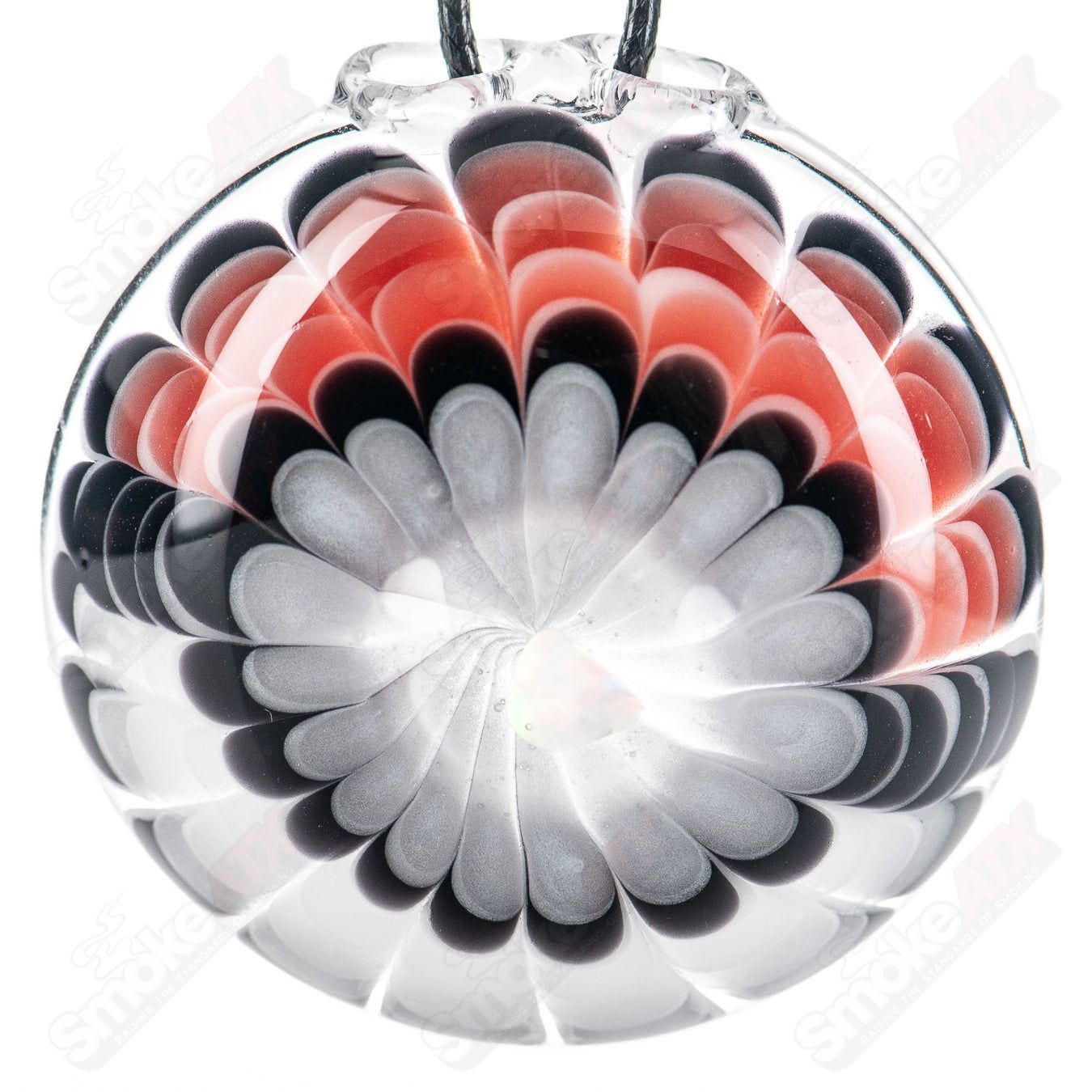 Focused Fire Dot Stack Pokeball Pendant - Smoke ATX