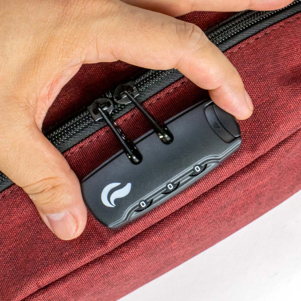 Vatra Bags Burgundy Skunk Dope Kit - Smoke ATX 