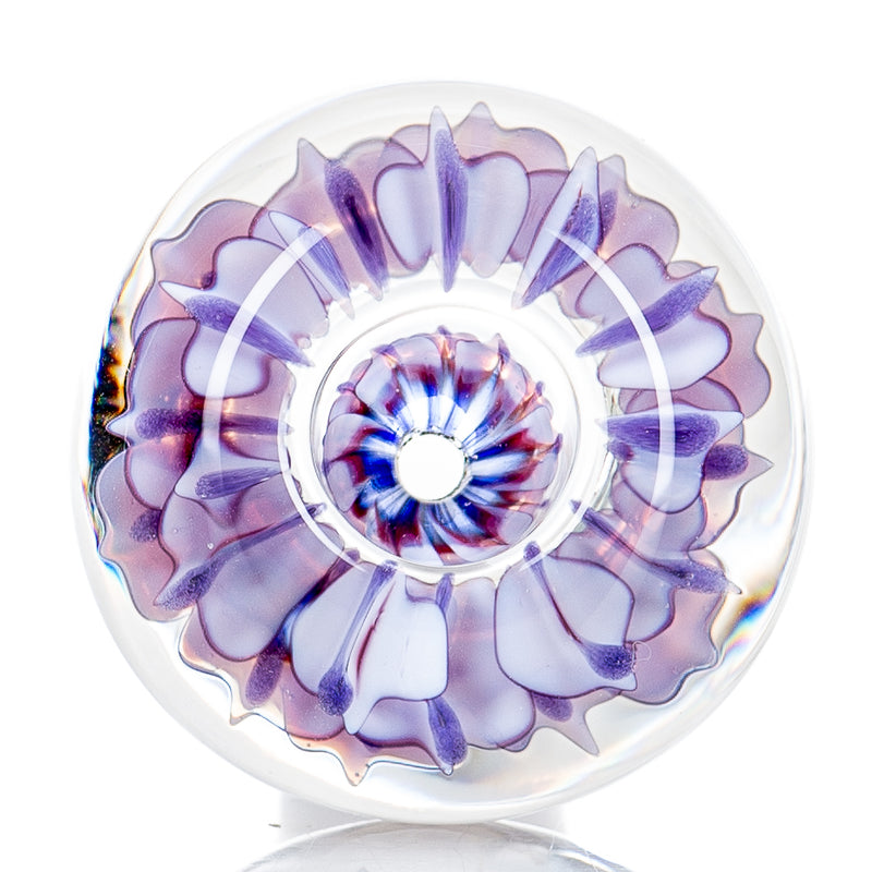 #1 18mm Flower Marble Bowl by Swan Glass