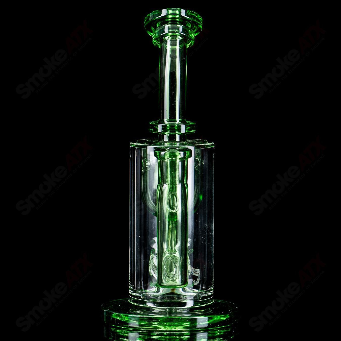 Full Size Taurus (Portland Green) by Fat Boy Glass - Smoke ATX