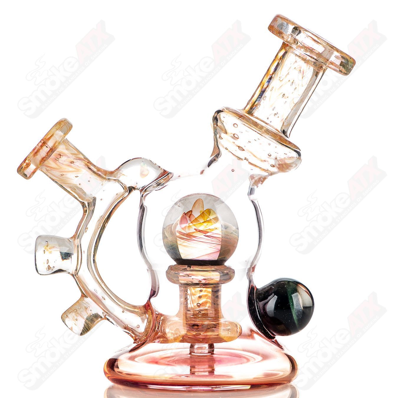 Fumed Jammer Kaliber Glass | Heady Concentrate Rigs | Smoke ATX