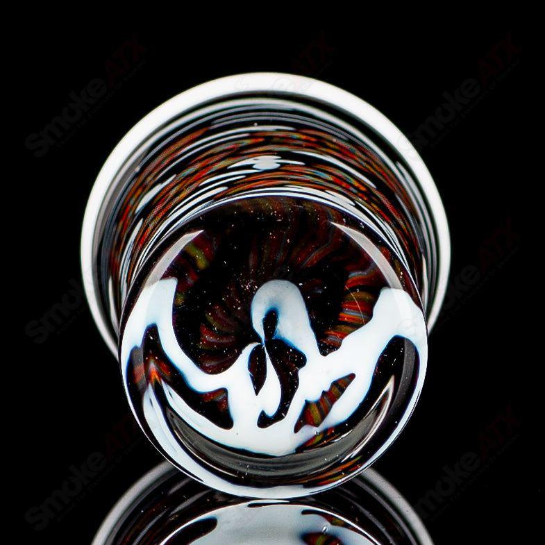 Funky Coil Wig Wag Shotglass Jake C Glass - Smoke ATX