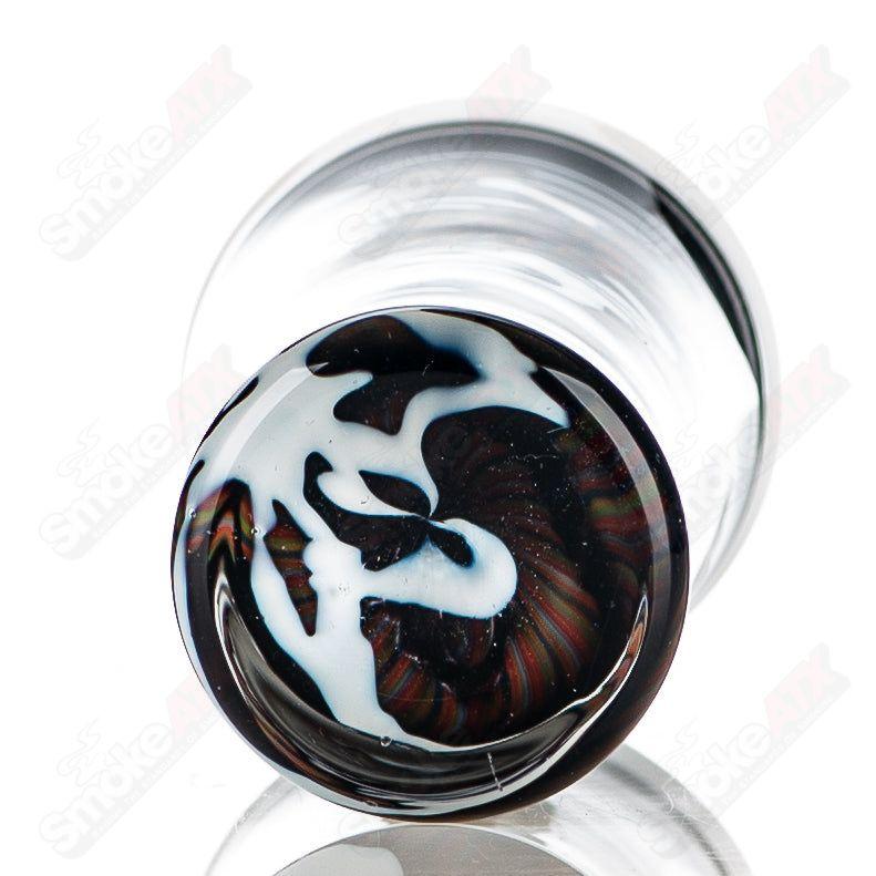 Funky Coil Wig Wag Shotglass Jake C Glass - Smoke ATX