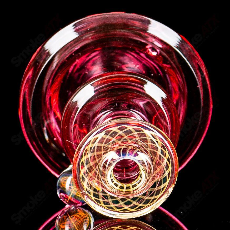 Gold Ruby Puffco Dry Top by Gatez Glass - Smoke ATX 