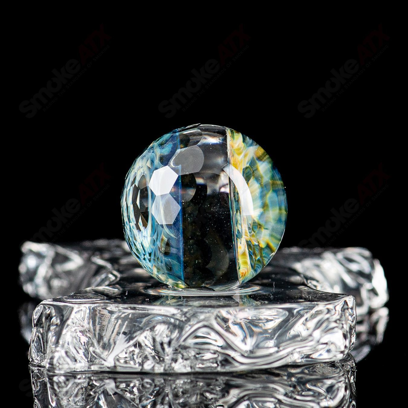 #2 Faceted Eye Marble Indo Glass x Fatal Facets