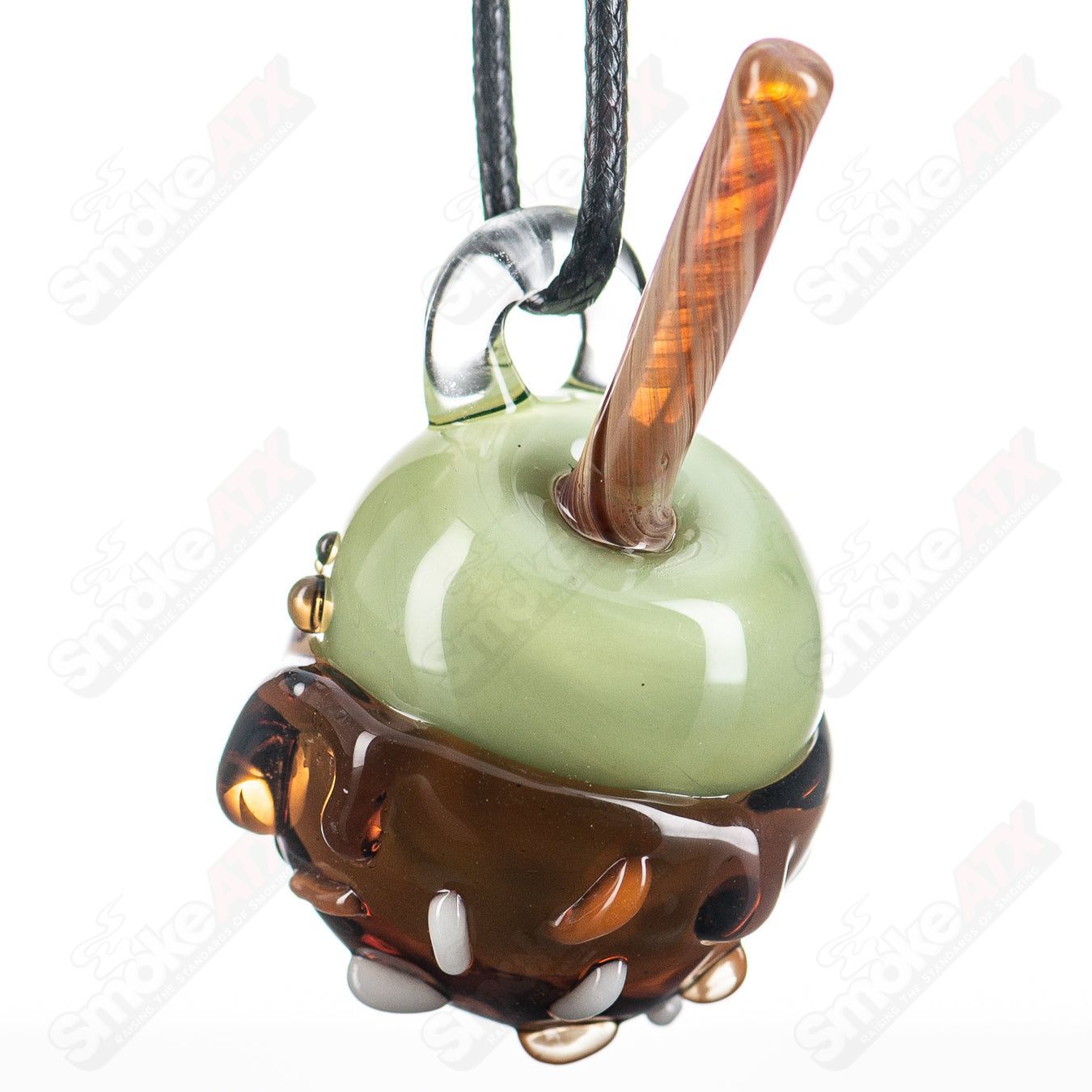 Candy Apple Pendant Sweetshop Glass by Renee Patula