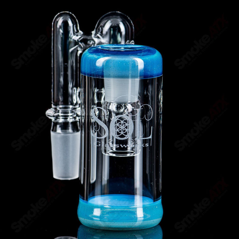 14mm (BSG) Dry Catch by SOL Glassworks - Smoke ATX