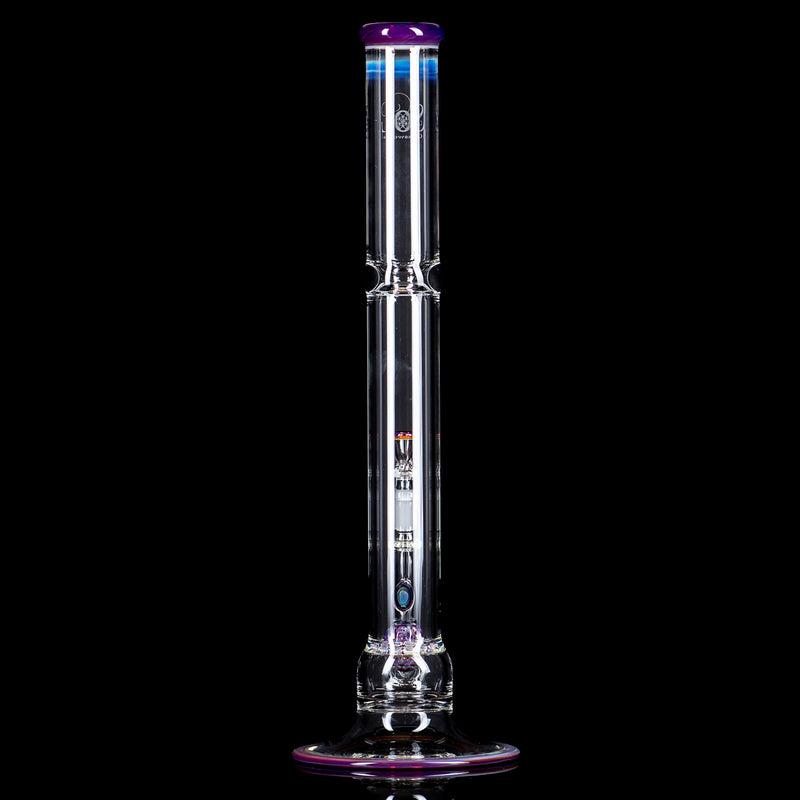 SOL-45 Lace Sphere (Amber Purple) SoL Glassworks - Smoke ATX
