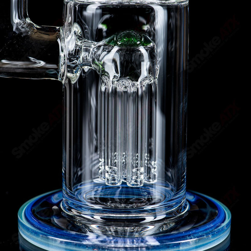 18mm 7/13 Arm Perc w Color Cap Toro Glass