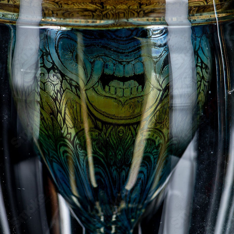 Fumed Apex Incycler (Signed 2021) RAM - Robert Mickelsen Glass - Smoke ATX
