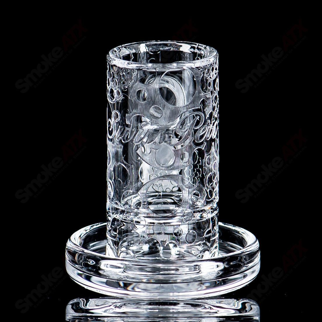 14/45 Quave Club Banger with Cap (Top Shelf) by Quave X Swiss Perc - Smoke ATX 