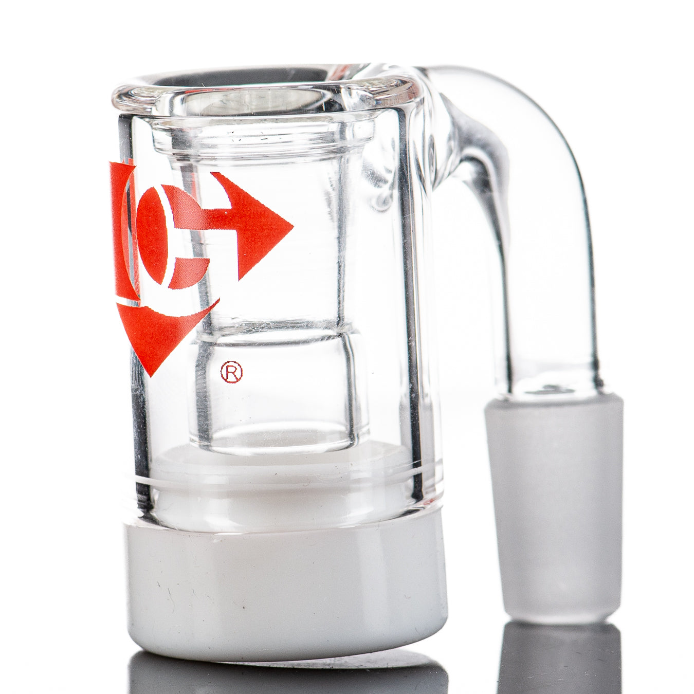 14/90 Mini Silicone Bottom Dry Catcher Diamond Glass