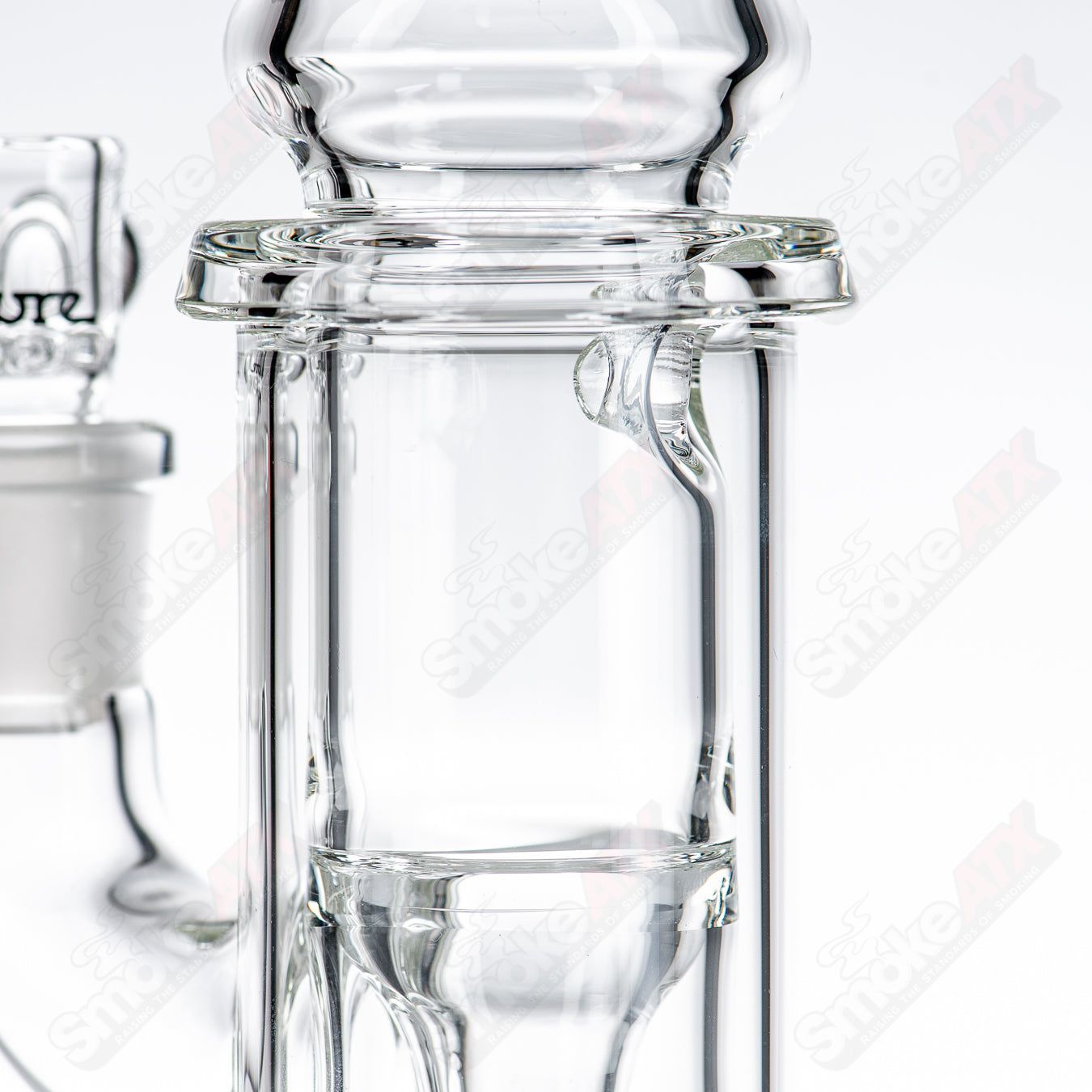 10 Incycler Flower Tube Leisure Glass - Smoke ATX 