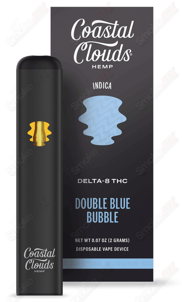 2g Double Blue Bubble D8 Disposable Coastal Clouds - Smoke ATX 