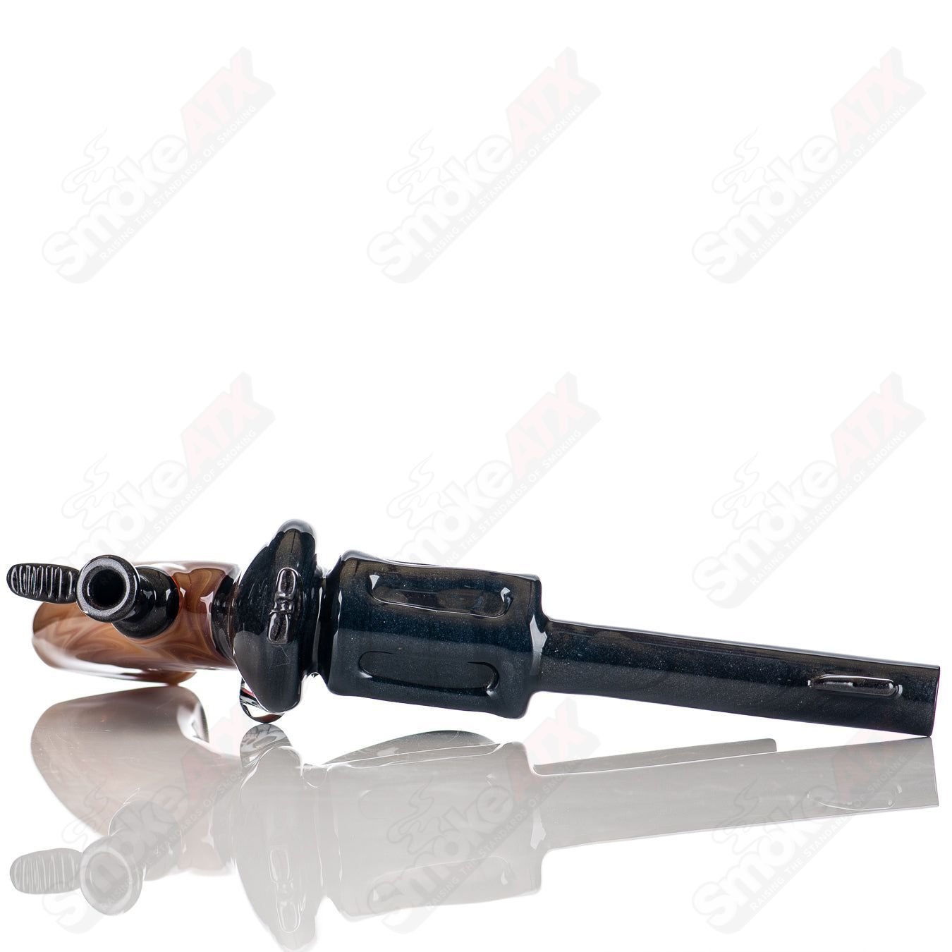 Glass Revolver (Signed 2017) by AKM - Smoke ATX